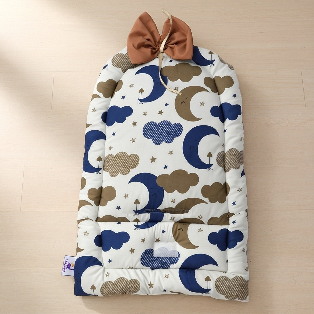 مفرش تغيير تيراكوتا كلاود - Changing Mat – Terracotta Cloud | Luly Baby - مفرش تغيير حفاضات عملي ومقاوم للماء لتغيير الحفاض بسهولة وأمان