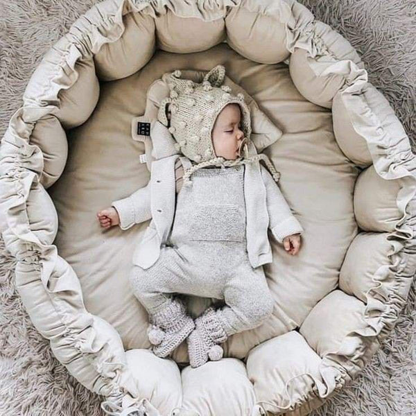 Circular Baby Nest – Beige