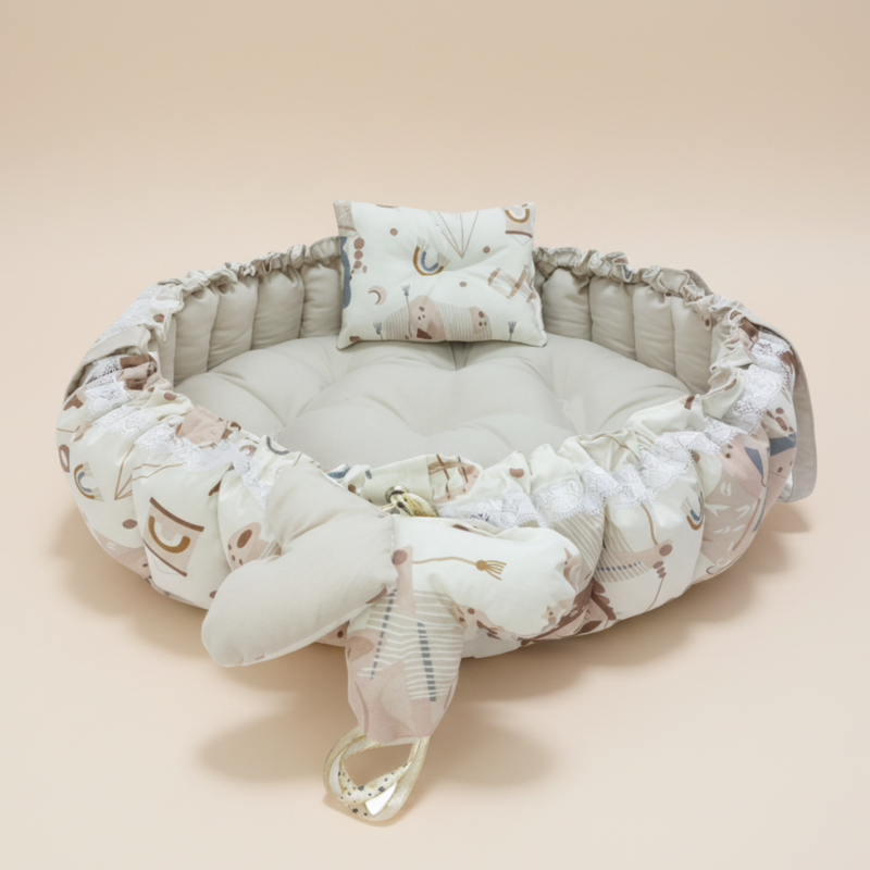 Circular Baby Nest – Dreamy Beige