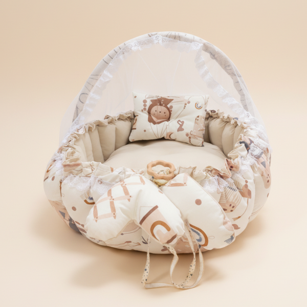 Oval Baby Nest - Dreamy Beige