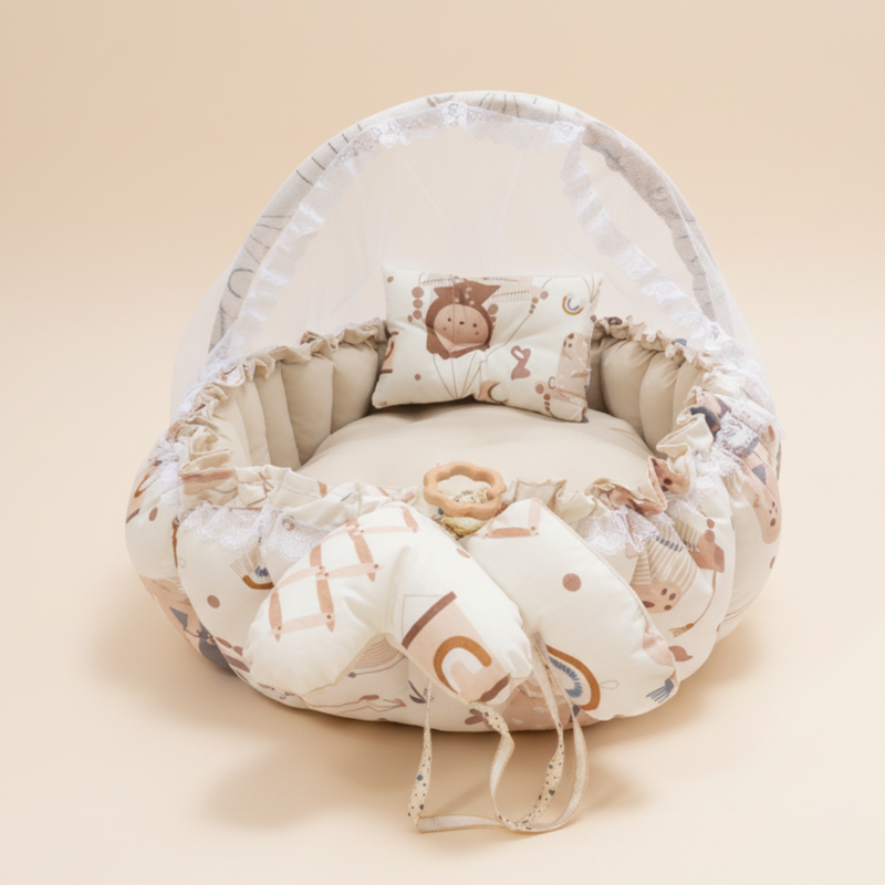 Oval Baby Nest - Dreamy Beige