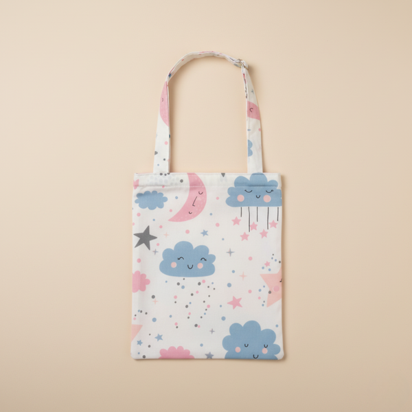 Nursing Cover – Pink and blue stars