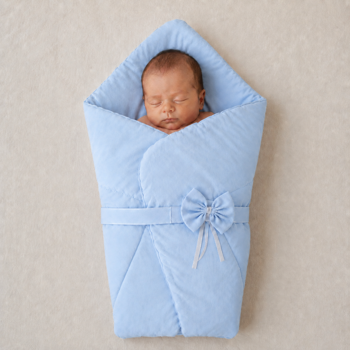 Baby Swaddle Blanket – Sky Blue