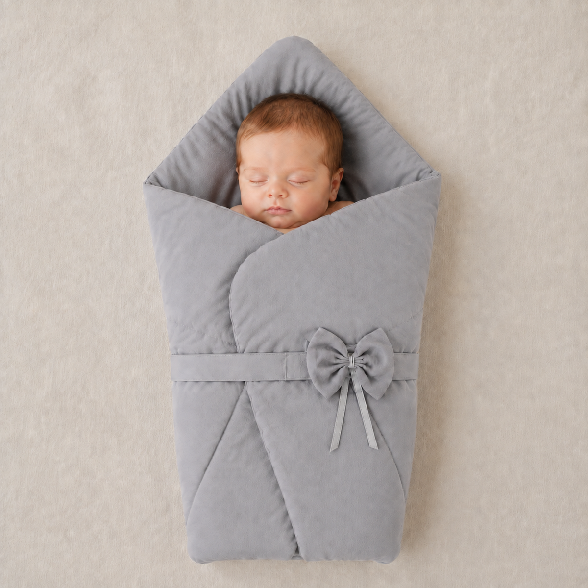 Baby Swaddle Blanket – Gray