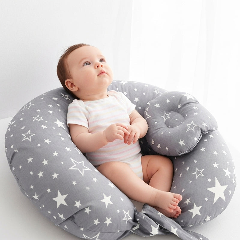 Nursing Pillow – Gray star