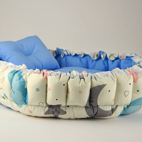 Circular Baby Nest – The Blue Cloud