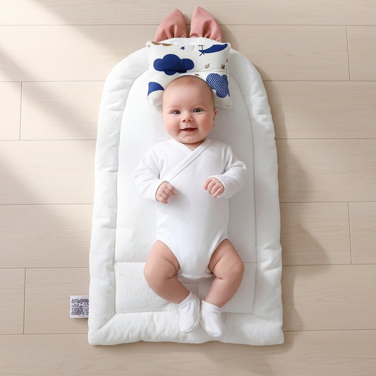 مفرش تغيير تيراكوتا كلاود - Changing Mat – Terracotta Cloud | Luly Baby - مفرش تغيير حفاضات عملي ومقاوم للماء لتغيير الحفاض بسهولة وأمان
