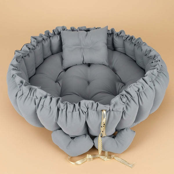 Circular Baby Nest – Gray