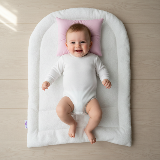 مفرش تغيير بينك - Changing Mat – Pink | Luly Baby - مفرش تغيير حفاضات عملي ومقاوم للماء لتغيير الحفاض بسهولة وأمان