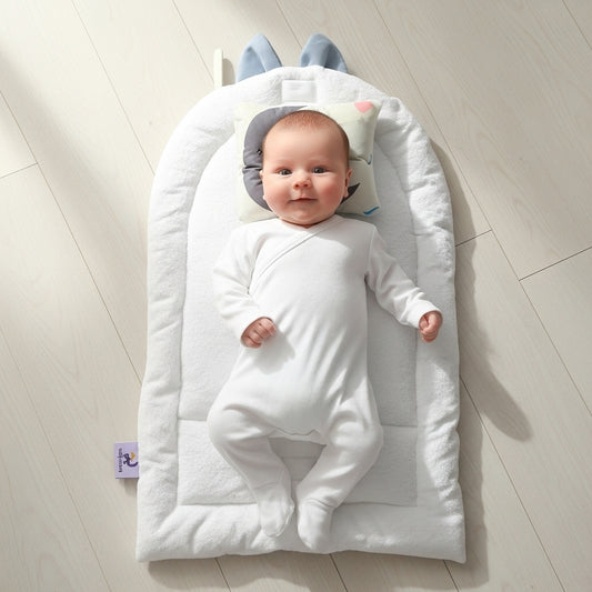 مفرش تغيير ذا بلو كلاود - Changing Mat - The Blue Cloud | Luly Baby - مفرش تغيير حفاضات عملي ومقاوم للماء لتغيير الحفاض بسهولة وأمان