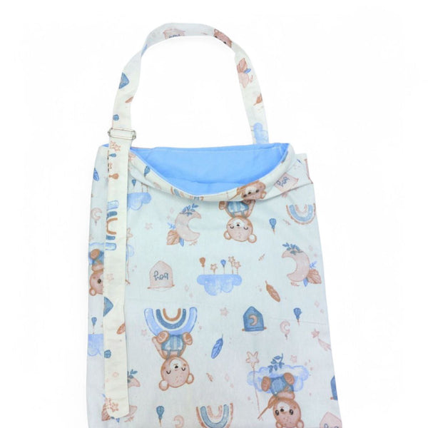 Nursing Cover - Light brown bear pattern