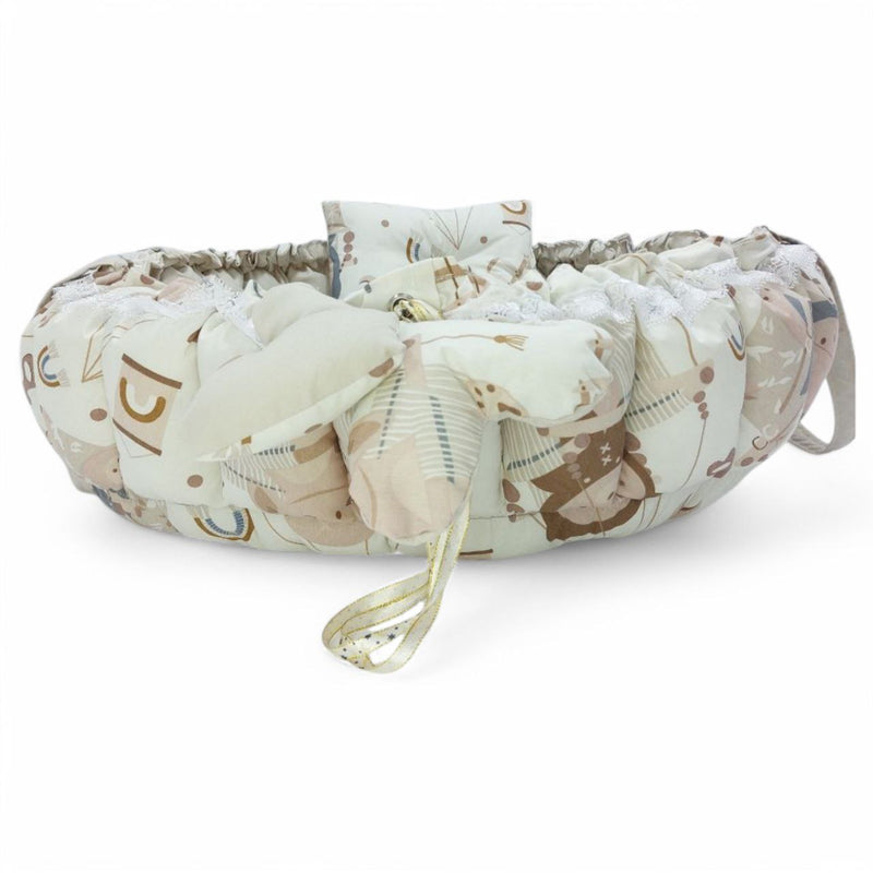 Circular Baby Nest – Beige