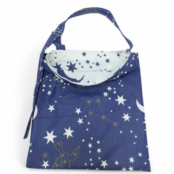 Nursing Cover – Dark blue celestial