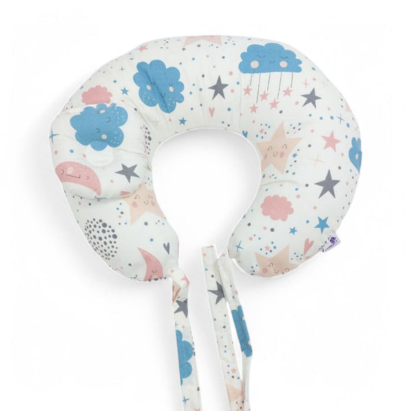 Nursing Pillow – Pink and blue stars