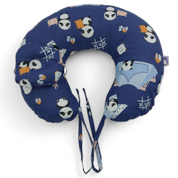 Nursing Pillow – Blue panda pattern